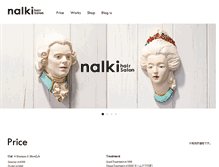 Tablet Screenshot of nalki.com